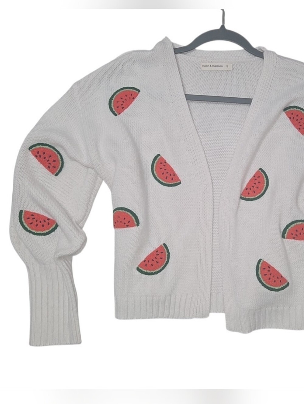 Watermelon Sweater Moon & Madison Size Small